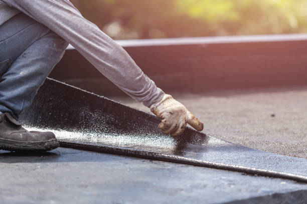 Professional Emergency Waterproofing technician working in North Olmsted, OH